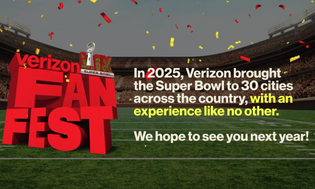 Verizon FanFest Activation Promo